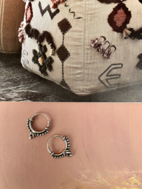 Bali Hoops Sterling Silver