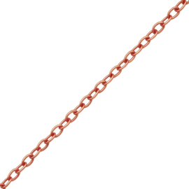 Plain Necklace Gold Vermeil 45 cm