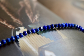 Lapis Lazuli Facet 4 mm Kralen