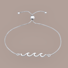 Waves Bracelet Sterling Silver