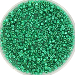 Miyuki Delica 2 mm Duracoat Galvanized Aqua Green 2505