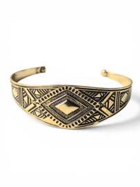 Tribal Bangle - Brass