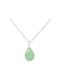 Amazoniet Ketting - Sterling Silver