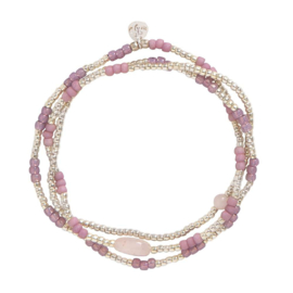 Energetic Rose Quartz Bracelet / Armband