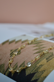 Citrien Sarita Ketting - Gold Plated
