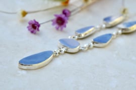 Doublet Opal Necklace Sterling Silver