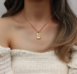 Connect Necklace Gold Plated