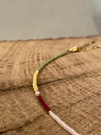 Natural Beaded Necklace