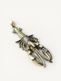 Vintage Kreeft Hanger - Brass