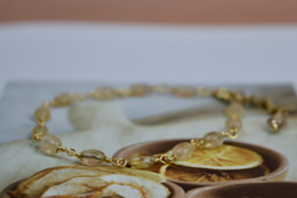 Citrien Sarita Armband - Gold Plated