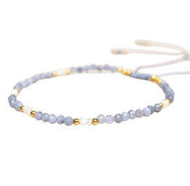 Calmness Stones Bracelet Gold Plated / Muja Juma