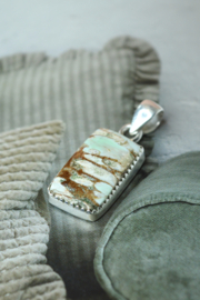 Sonora Bergturkoois Hanger - Sterling Zilver