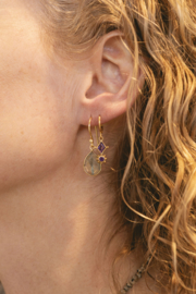 Celestial Ignite Oorbellen - Gold Plated