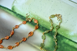 Carneool Sarita Armband - Gold Plated