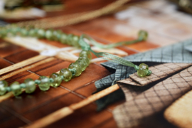 Peridot Mineral Bracelet