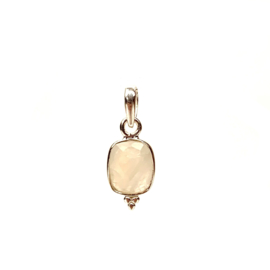 Moonstone Small Dots Sterling Silver Pendant
