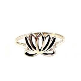 Lotus Ring Sterling Silver