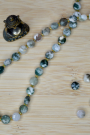 Agaat Facet Coin Kralen (10 pcs)