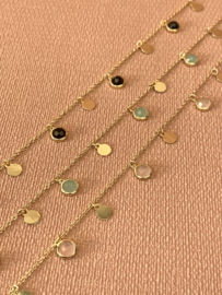 Black Onyx Gold Vermeil Necklace