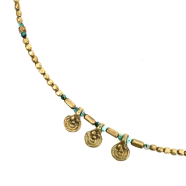 Tribal Turquoise Necklace