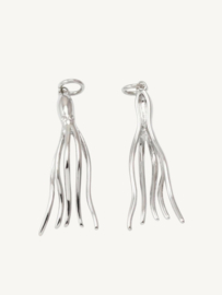 Lange Inktvis Bedel - Silver Plated