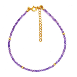 Amethyst Gold Vermeil Bracelet / Armband