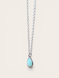Amazoniet Ketting - Sterling Silver