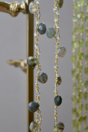 Kaya Dawn Labradorite Necklace Gold Plated