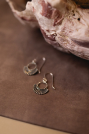 Ethnic Earrings Sterling Silver Oorbellen