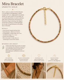 Unakiet Mira Bracelet - Gold Vermeil