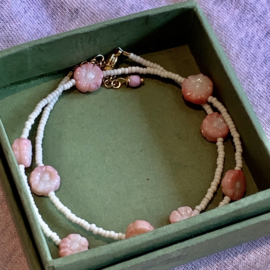 Coral Flower Necklace