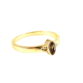 Labradoriet Butterfly Ring Gold Vermeil / Muja Juma