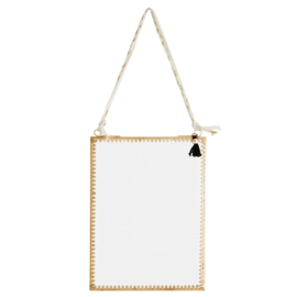 Hanging Mirror Gold / Madam Stoltz