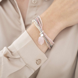 Nirmala Rose Quartz Bracelet