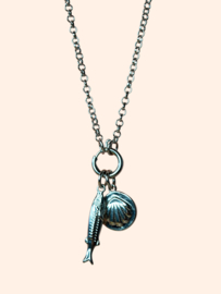 Basis Ketting met Veersluiting - Silver Plated