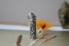 Maya Spirit Prayer Box Sterling Silver
