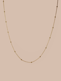 Ball Chain Ketting 45 cm - Gold Vermeil
