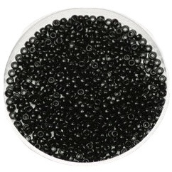 Miyuki Rocailles 2 mm Opaque Black 401