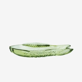 Glass Fish Tray Green / Madam Stoltz