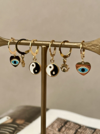 Single Yin & Yang Earring