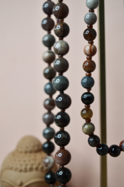 Terra Anima 8 / Petrified Wood Necklace