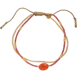 Feeling Carnelian Bracelet / Armband