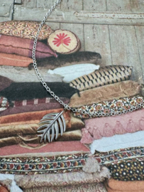 Sterling Silver Leaf Necklace