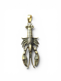 Vintage Kreeft Hanger - Brass