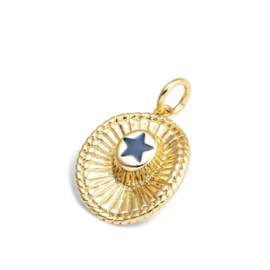 Texas Cowboy Hoed Bedel Gold Plated