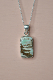 Sonora Bergturkoois Hanger - Sterling Zilver