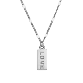 Love Necklace Sterling Silver
