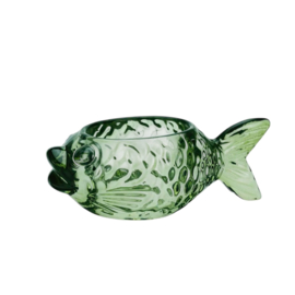 Glass Fish Bowl Green / Madam Stoltz