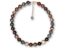 Terra Anima 12 / Petrified Wood Necklace