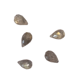 Labradoriet Druppel Kralen (5 pcs)